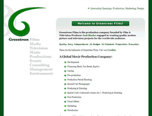 Tablet Screenshot of greentreesfilms.com